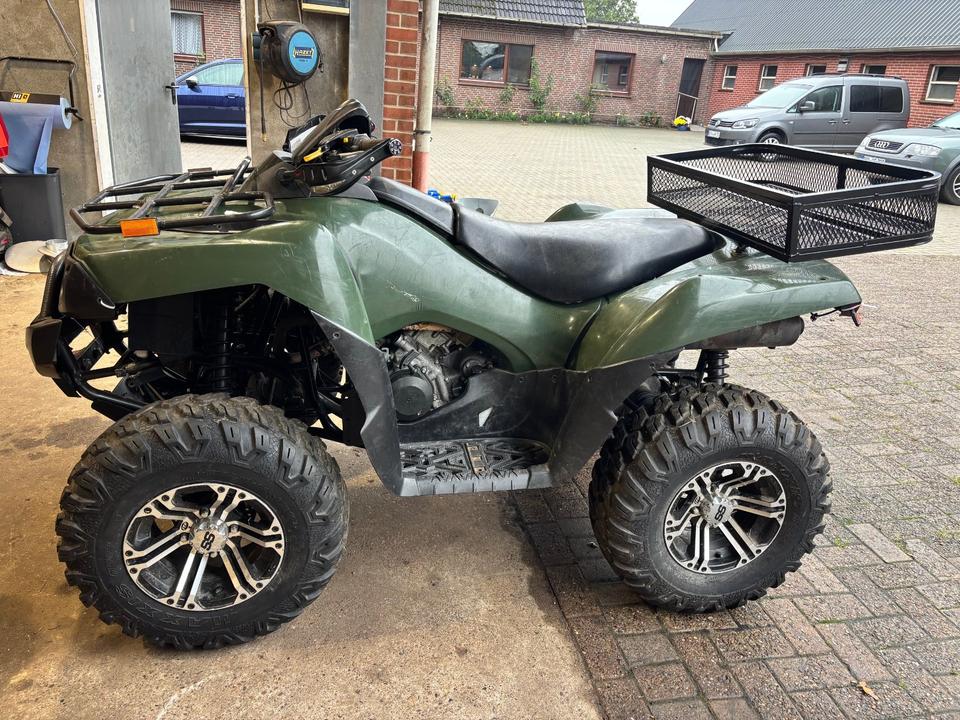Kawasaki KFVF 750 Bruto Force - 4.993km - Motor revidiert 2005 — rear view