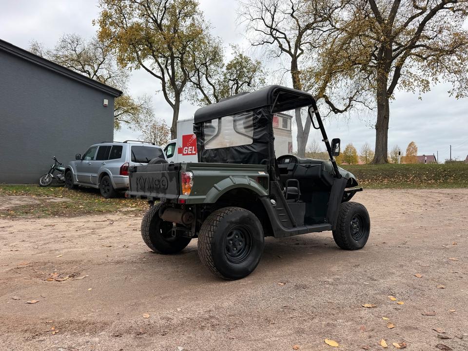 Kymco UXV 500 4x4 UTV – nur 7.672 km – Dach, Scheibe, AHK 2013 — фото 5
