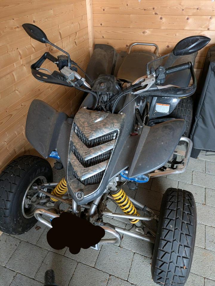 Yamaha Quad YFM 660R Raptor 2005 — rear view