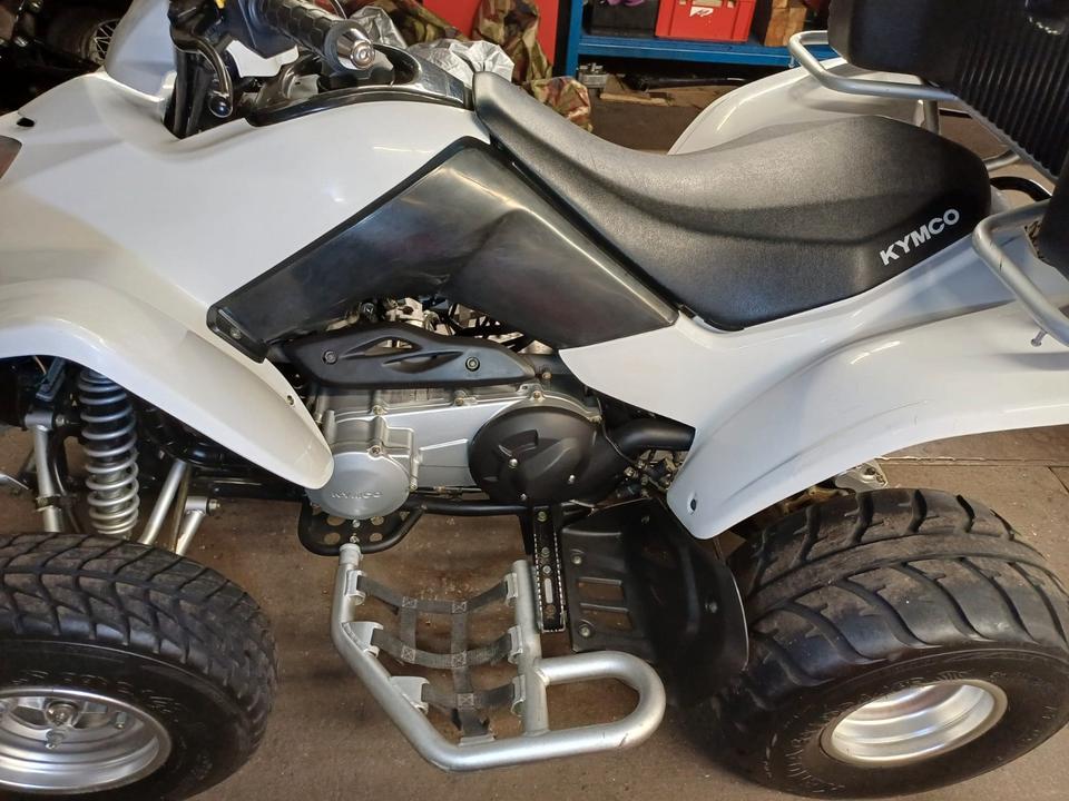 Kymco Maxxer 250 2010 — interior