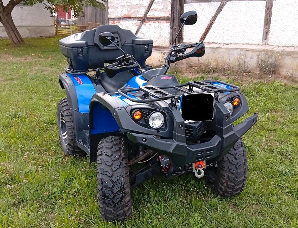 Weitere Motorräder Hisun HS500 ATV 4×4 Quad/LoF; Seilwinde,; Anhängerkupplung, 2014