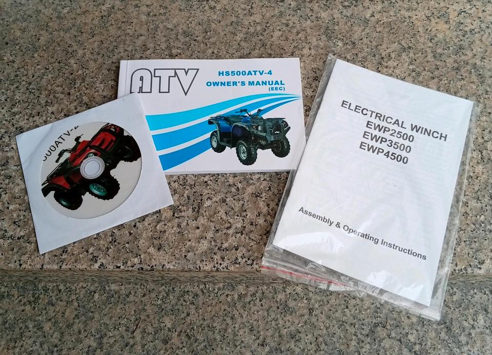 Weitere Motorräder Hisun HS500 ATV 4×4 Quad/LoF; Seilwinde,; Anhängerkupplung 2014 — photo 17