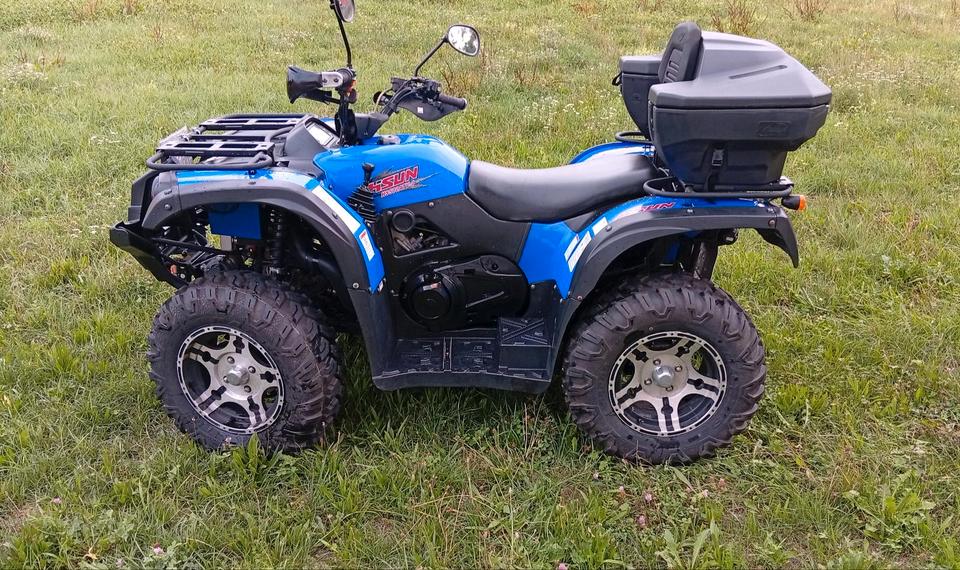 Weitere Motorräder Hisun HS500 ATV 4×4 Quad/LoF; Seilwinde,; Anhängerkupplung 2014 — interior