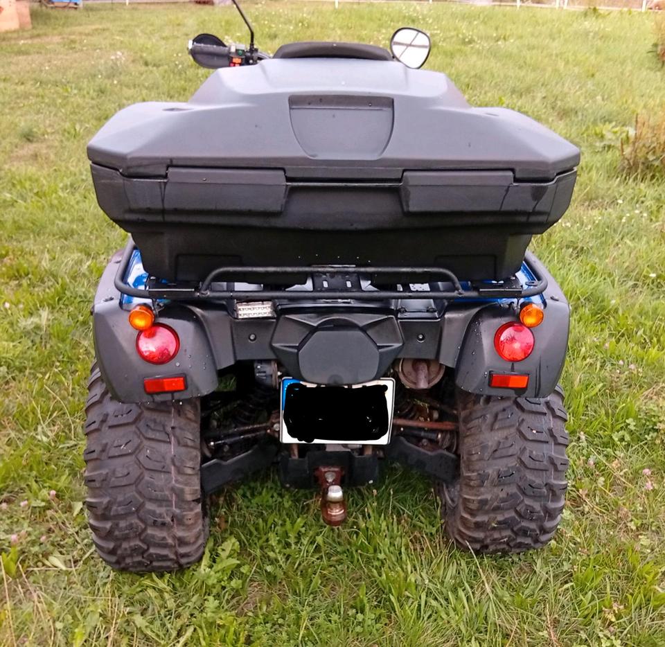 Weitere Motorräder Hisun HS500 ATV 4×4 Quad/LoF; Seilwinde,; Anhängerkupplung 2014 — engine 471 ccm