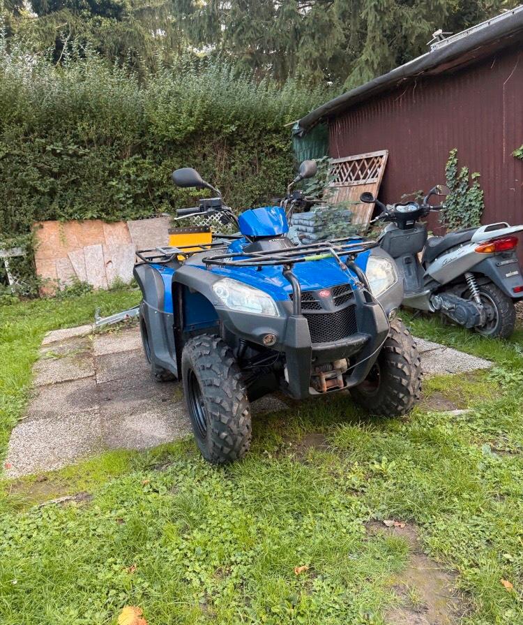 Kymco Gelöscht • Quad Kymco Mxu 500 mit Allrad 4x4 LOF 2011 — engine 500 ccm