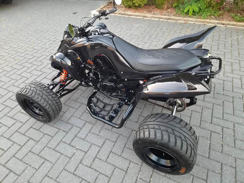 Yamaha [ Yamaha Raptor 700 SuperMoto *LoF *KW *EatV *Tüv 28 ] 2009 — engine 700 ccm