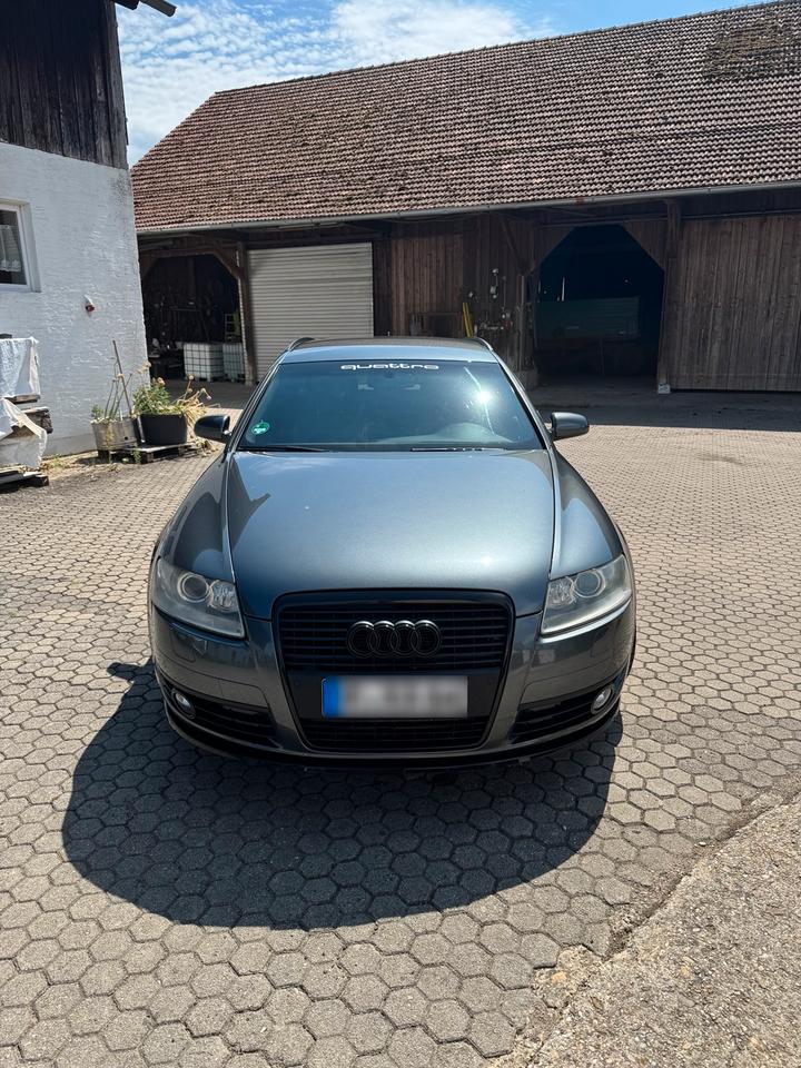 Audi A6 2007 — rear view