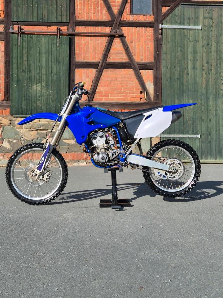 Yamaha Yzf 250 Motocross Cross Vollcross Enduro 250ccm 2004 — rear view