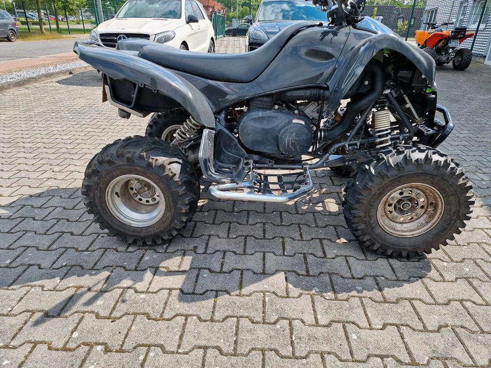 Kawasaki kfx 700 TÜV 3.28 Lof 2006 — rear view