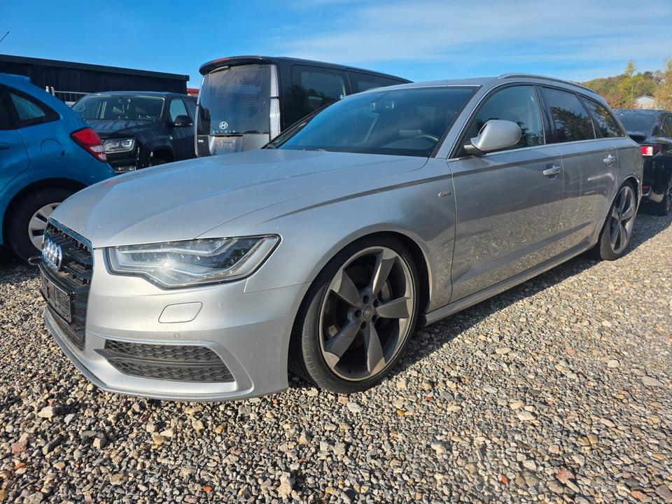Audi A6 2014 — rear view