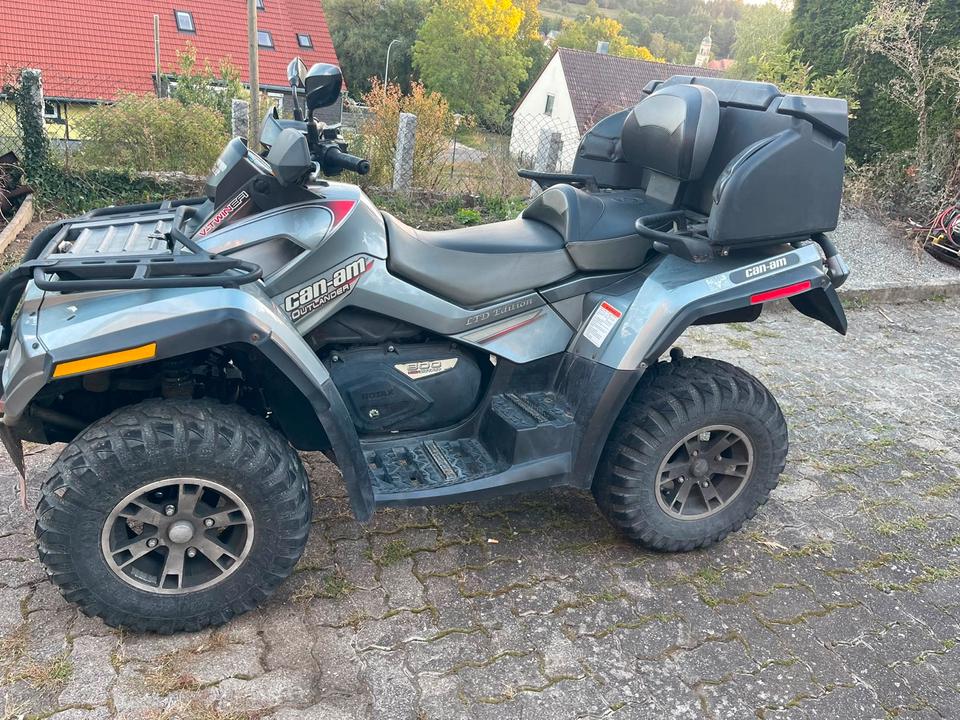 Weitere Motorräder Gelöscht • Can-Am Outlander Abstand 800 Max Bombardier 2007 — interior