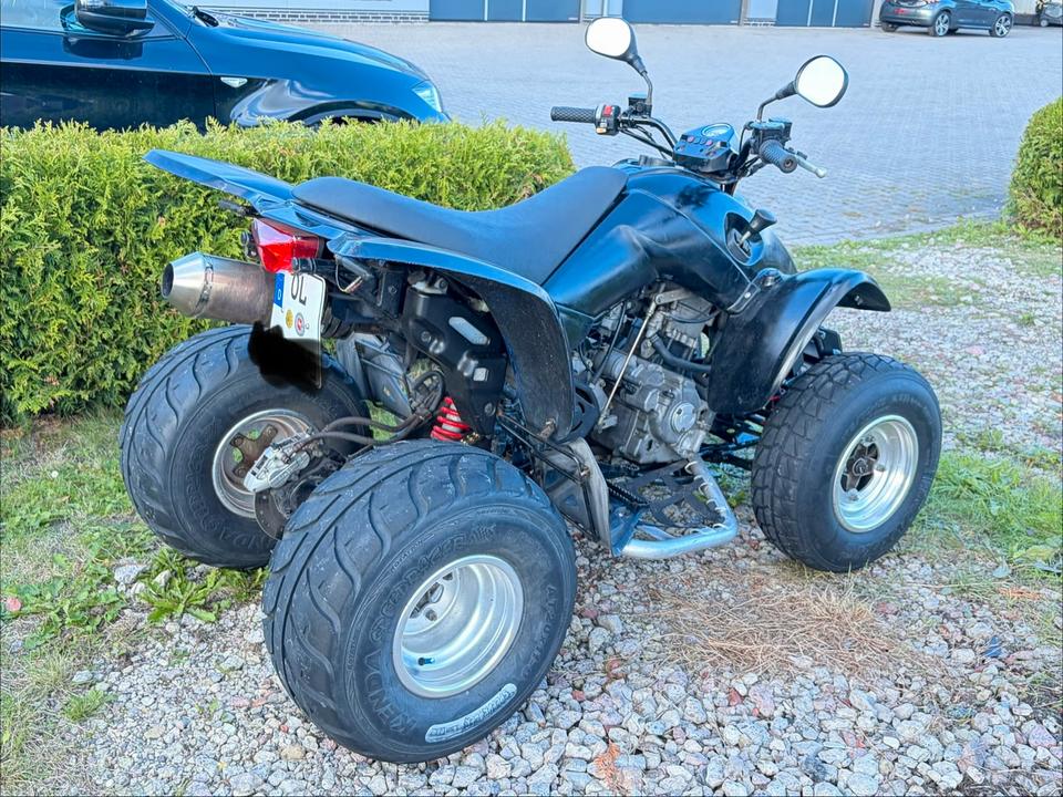 Kymco Gelöscht • Kymco KXR 250 / Tüv 08.2027/17tkm- Historie 2004 — салон