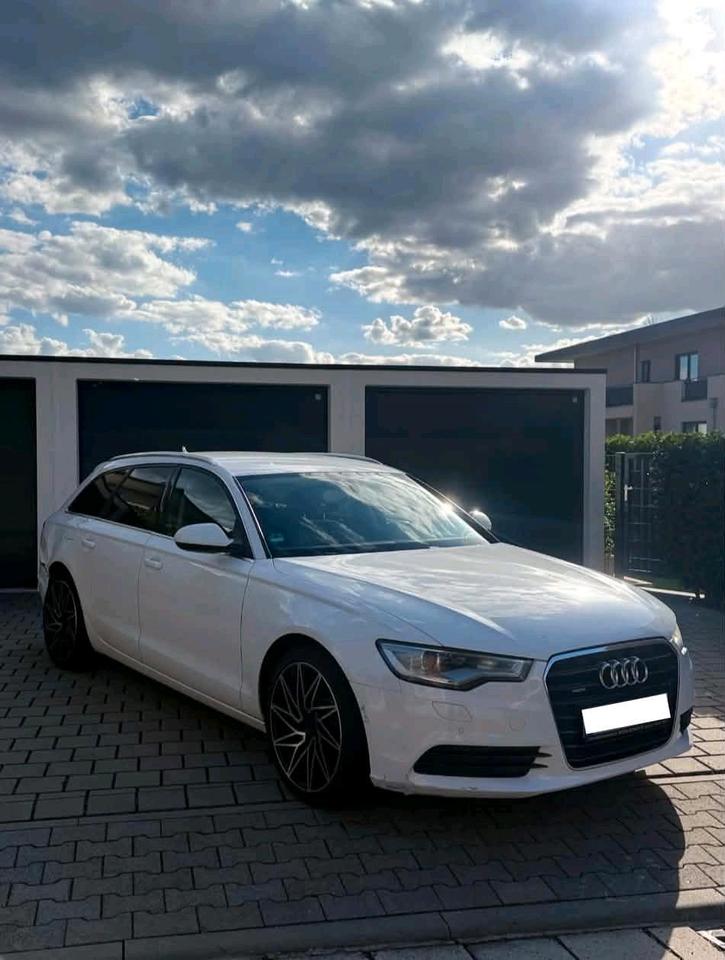 Audi A6 2014 — rear view