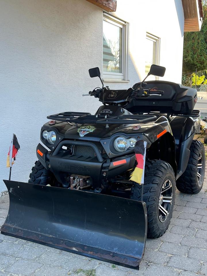Kawasaki 750 ATV Quad 2007 — двигун