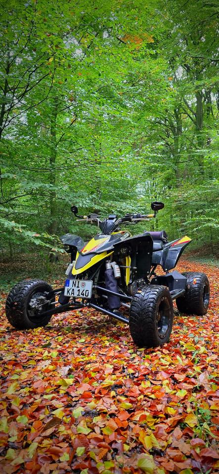 Suzuki LTZ400 Quad (Straße) Not verkauf wegen Neuanschaffung 2015 — engine 430 ccm