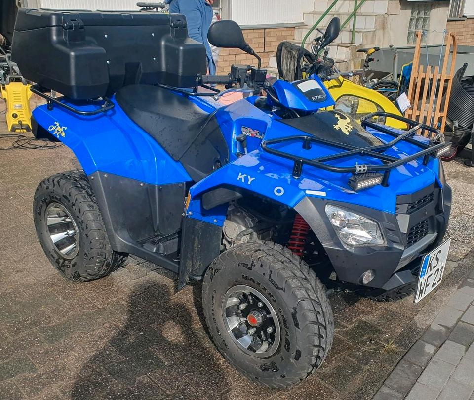 Kymco MXU 300R Quad 2014 — interior