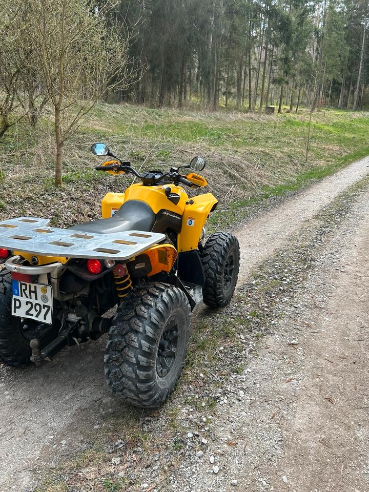  Can-Am Renegade 500 G2 | 5500 km | Top Zustand |LOF 2014 — rear view