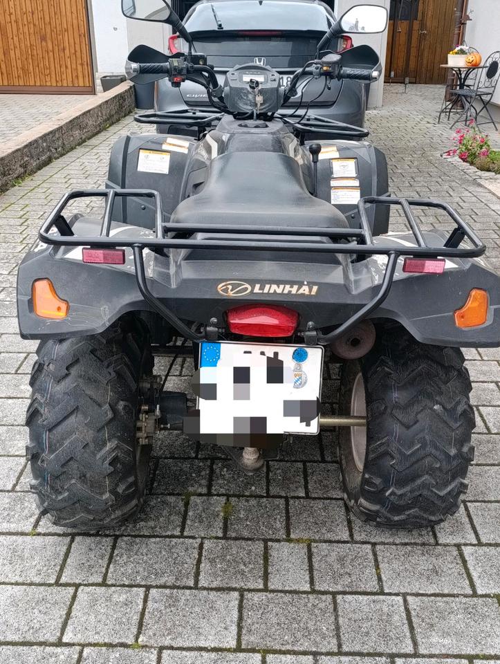  Quad Linhai ATV 4x4 2007 — rear view