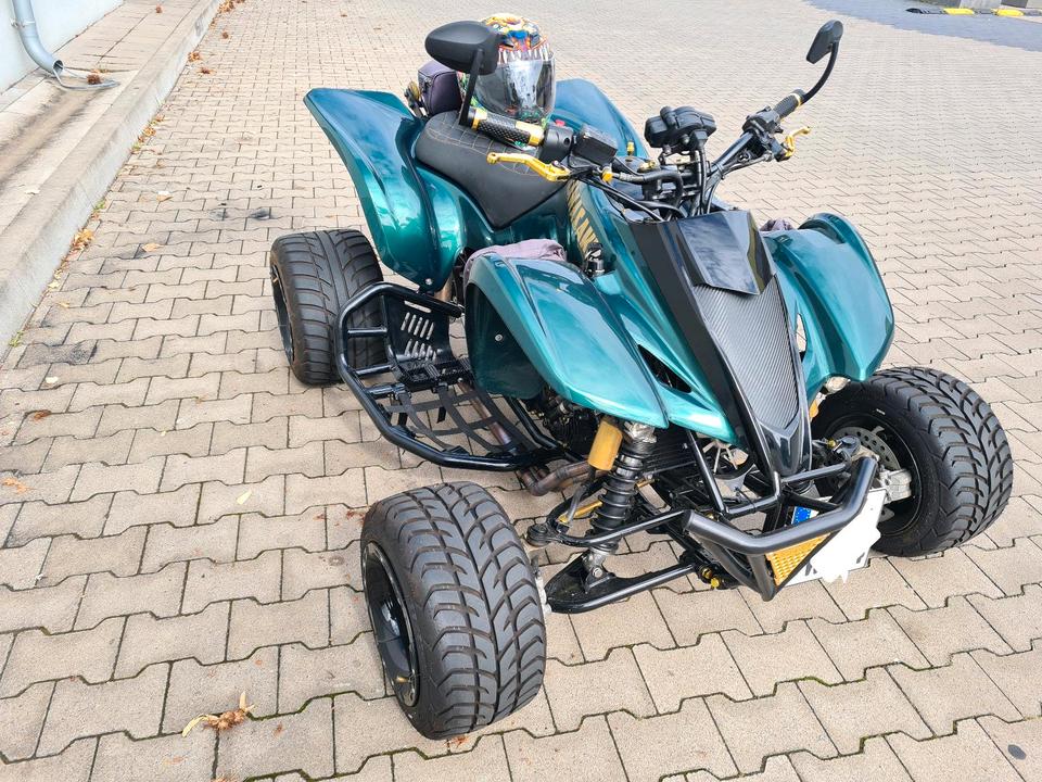Kawasaki KFX 400 Supermoto – GPZ 500 S Motorumbau TÜV - LOF 2007 — салон