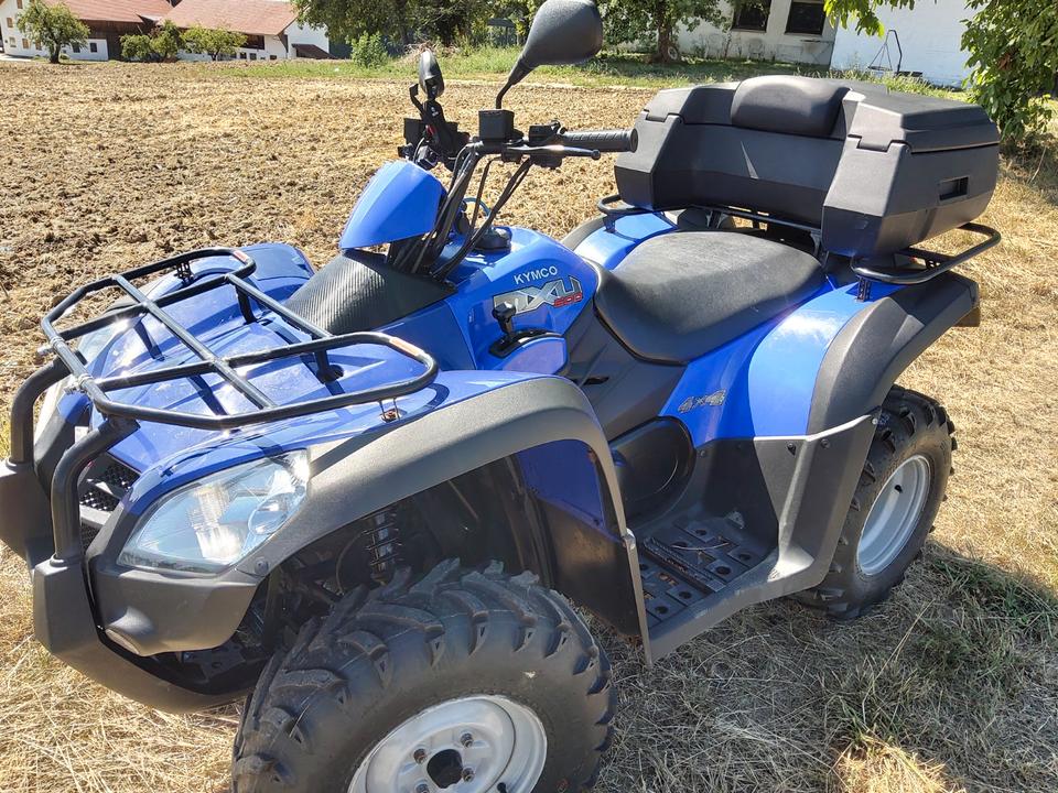 Kymco Gelöscht • Quad Kymco MXU 500 , Allrad, Koffer, Griffheizung, Lof Zulassung, 2007 — вигляд ззаду