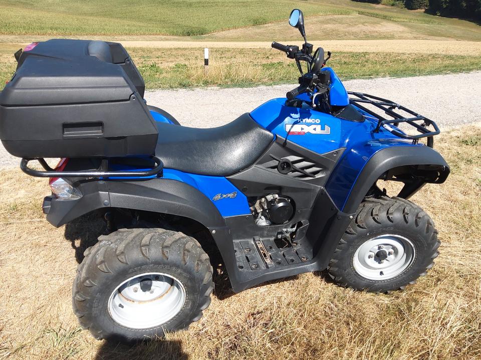 Kymco Gelöscht • Quad Kymco MXU 500 , Allrad, Koffer, Griffheizung, Lof Zulassung, 2007 — салон