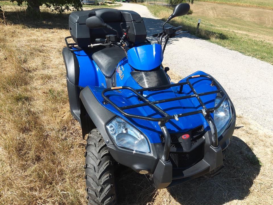 Kymco Gelöscht • Quad Kymco MXU 500 , Allrad, Koffer, Griffheizung, Lof Zulassung, 2007 — фото 5