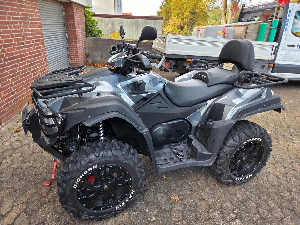 Kymco MXU 700 2014 — interior