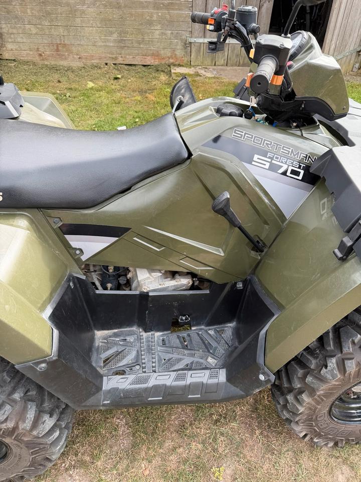  Polaris Sportsman Forest 570 ATV Quad LOF mit Zubehör - wenige Km 2013 — photo 14