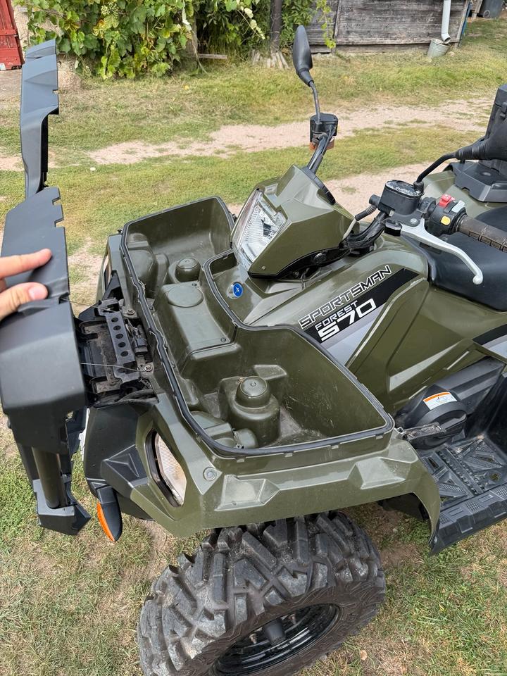 Polaris Sportsman Forest 570 ATV Quad LOF mit Zubehör - wenige Km 2013 — photo 17