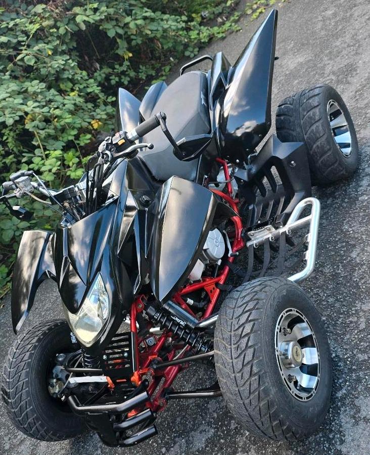 Weitere Motorräder Gelöscht • Triton 450 SM LOF Tüv Neu Quad ATV Aeon Adly 400 500 320 2011 — авто для ЗСУ з Європи