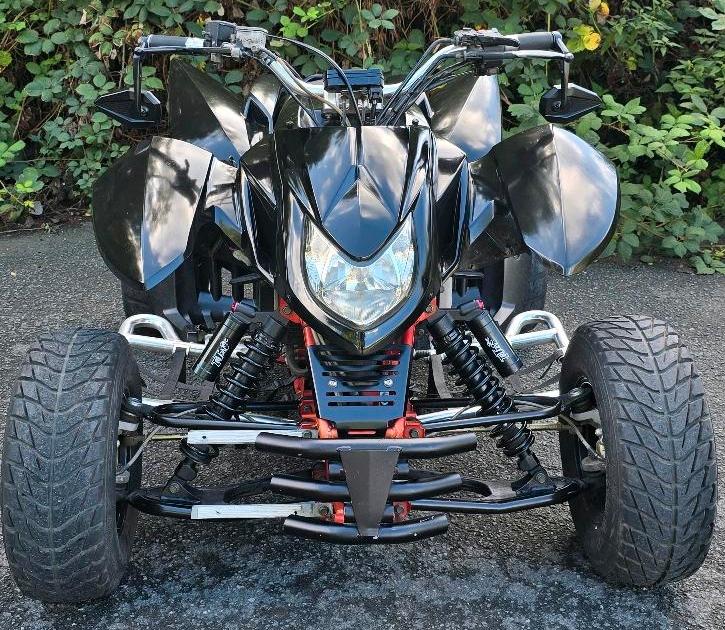 Weitere Motorräder Gelöscht • Triton 450 SM LOF Tüv Neu Quad ATV Aeon Adly 400 500 320 2011 — вигляд ззаду