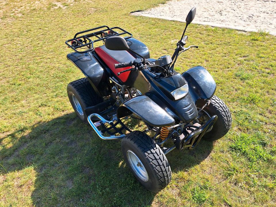 Weitere Motorräder Quad SMC REX 250 angemeldet mit TÜV 2006 — rear view