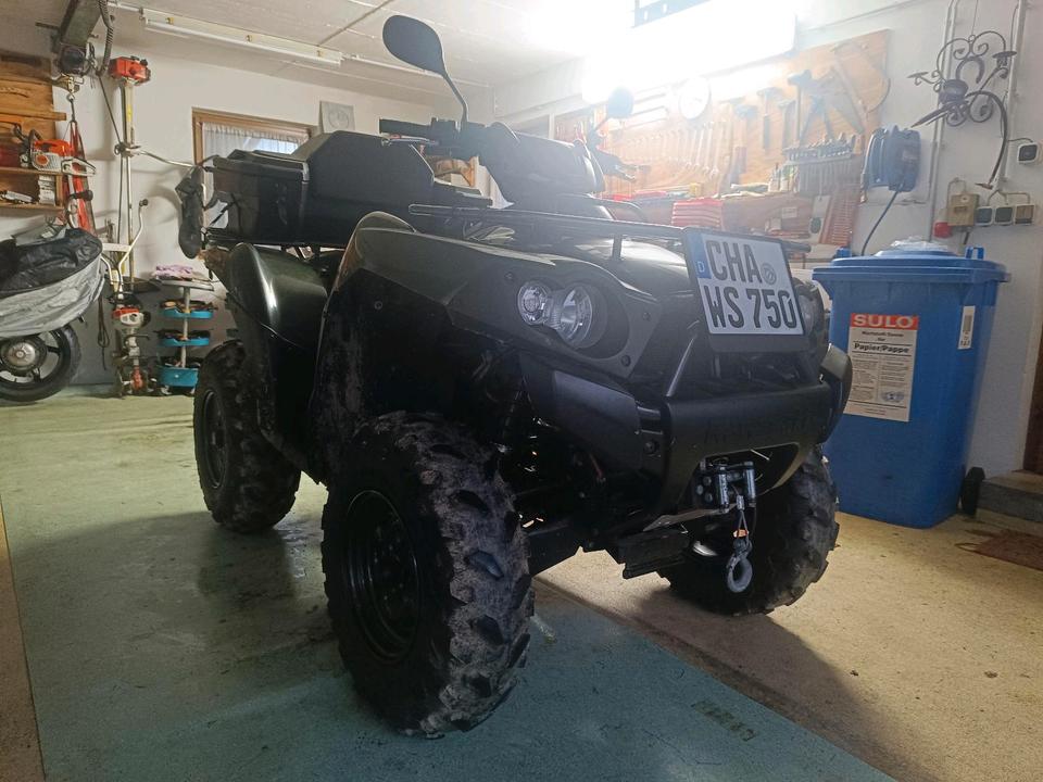 Kawasaki Quad LOF Kawasaki KVF 750 - wenig km und viel Zubehör, 2005