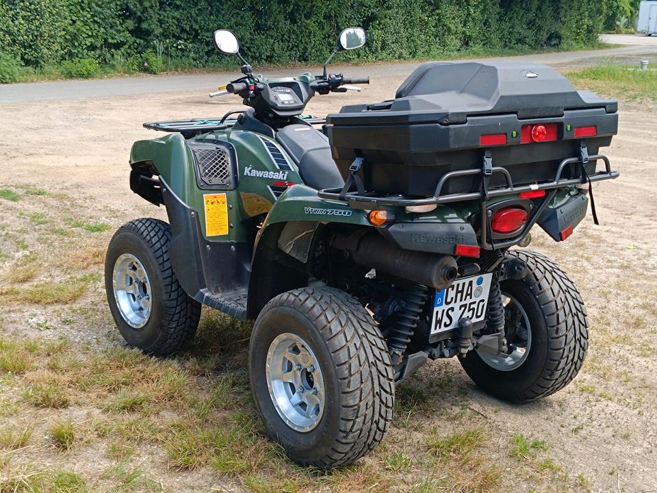 Kawasaki Quad LOF Kawasaki KVF 750 - wenig km und viel Zubehör 2005 — engine 750 ccm