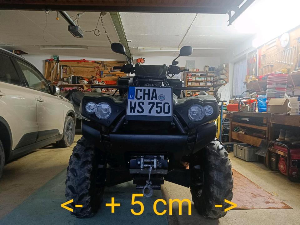 Kawasaki Quad LOF Kawasaki KVF 750 - wenig km und viel Zubehör 2005 — photo 6