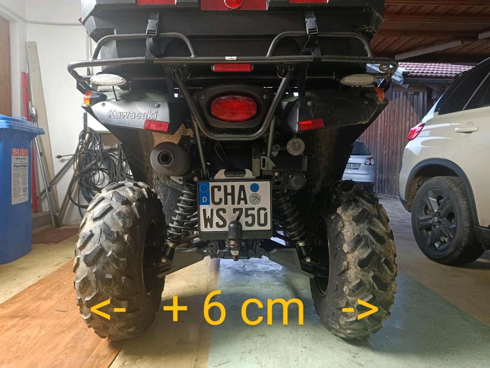 Kawasaki Quad LOF Kawasaki KVF 750 - wenig km und viel Zubehör 2005 — photo 7