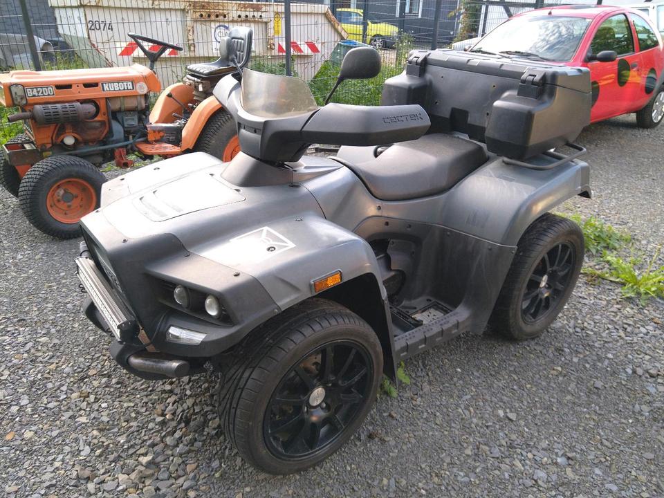 Weitere Motorräder Gelöscht • Cectec Quadrift Straßenquad mit AHK 2010 — вигляд ззаду