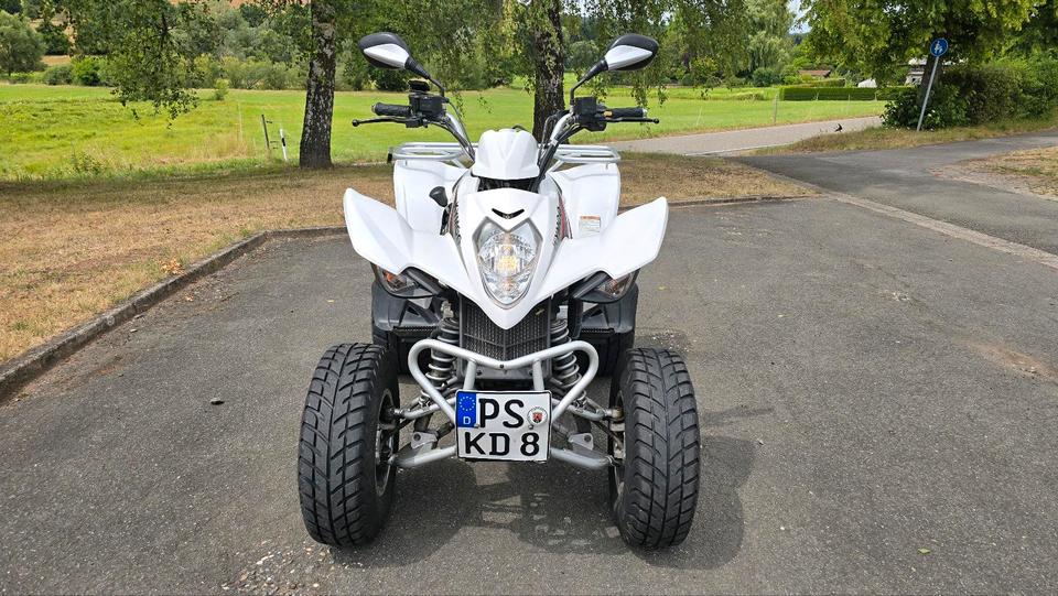 Kymco Quad Kymco Maxxer 250 TÜV bis 04/2028 , Topcase 2010 — interior