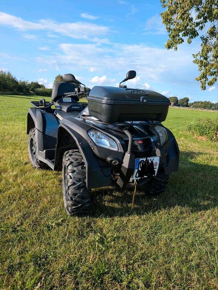Kymco Gelöscht • Kymco MXU 500 IRS DX 2011 — rear view