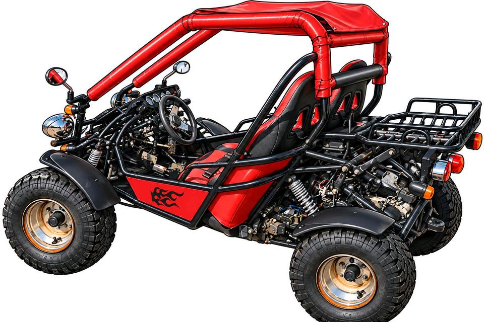 Kinroad Sahara 150ccm Buggy 2006 — авто для ЗСУ з Європи