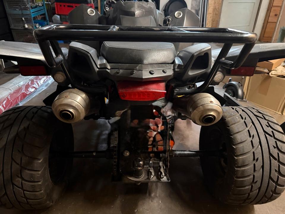 Weitere Motorräder Triton 450 Quad lof Zulassung neu tüv 2011 — rear view