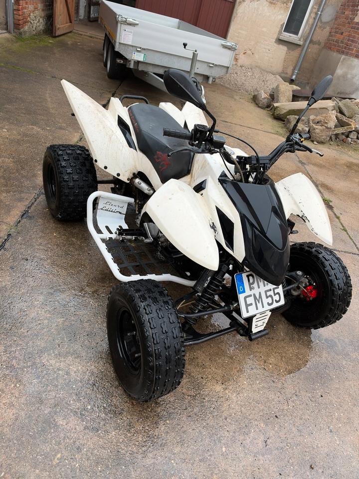 Weitere Motorräder Triton Access 450 ccm 2013 — rear view