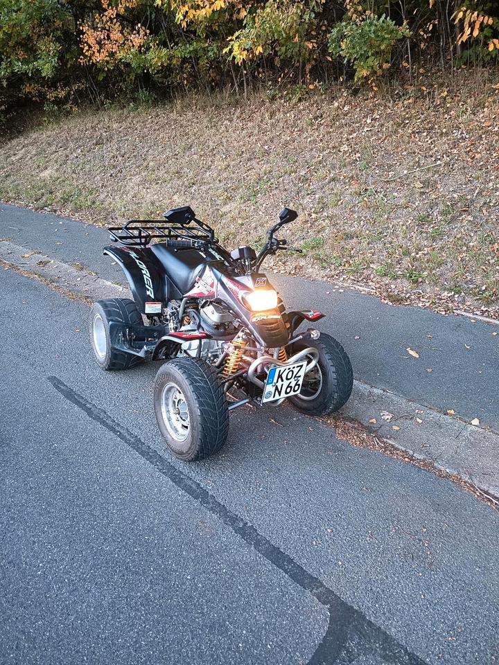 Weitere Motorräder Explorer SMC 250 Quad 2012 — rear view