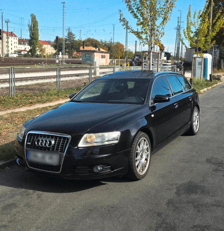 Audi A6 2007 — rear view