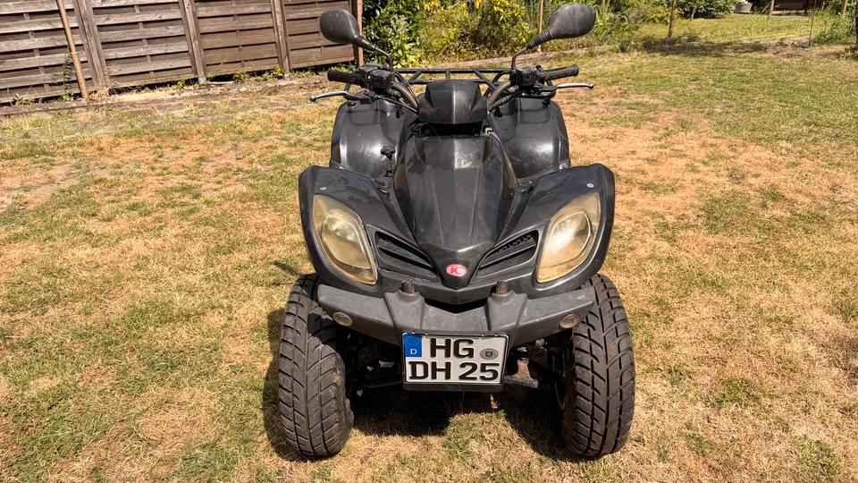 Kymco MXU 250, Quad, ATV 2007 — вигляд ззаду