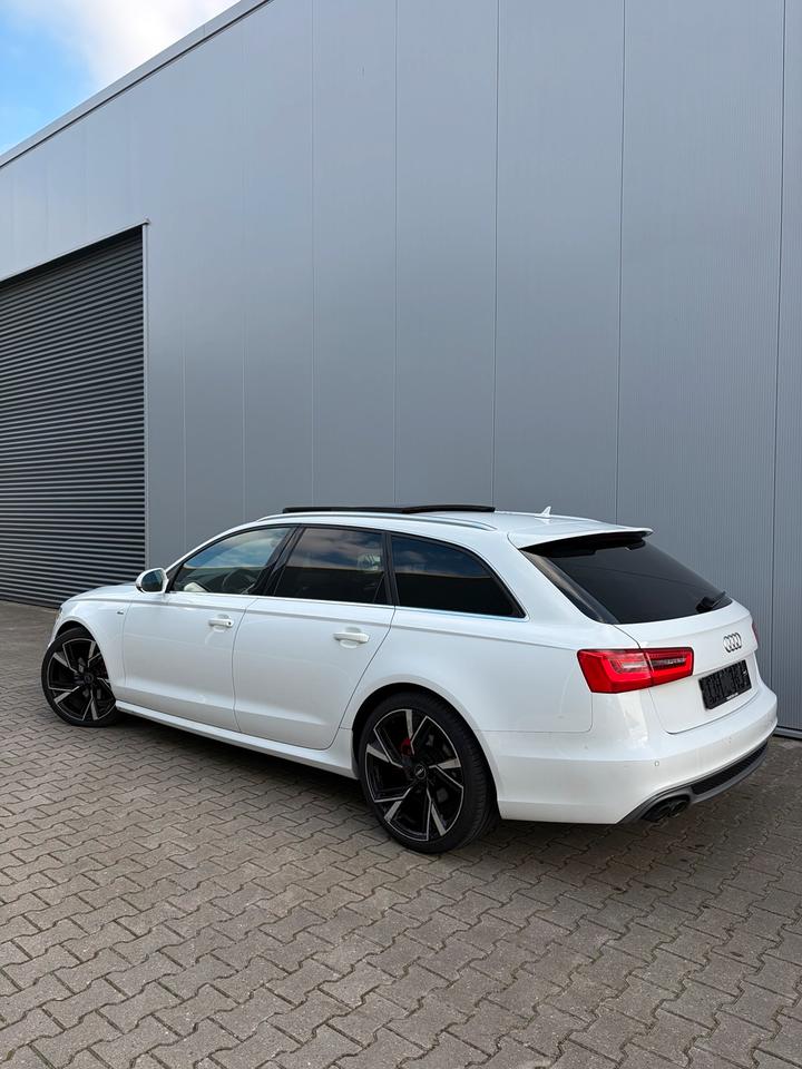 Audi A6 2013 — rear view