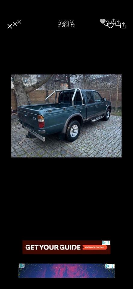 Ford Ranger 2005 — вигляд ззаду