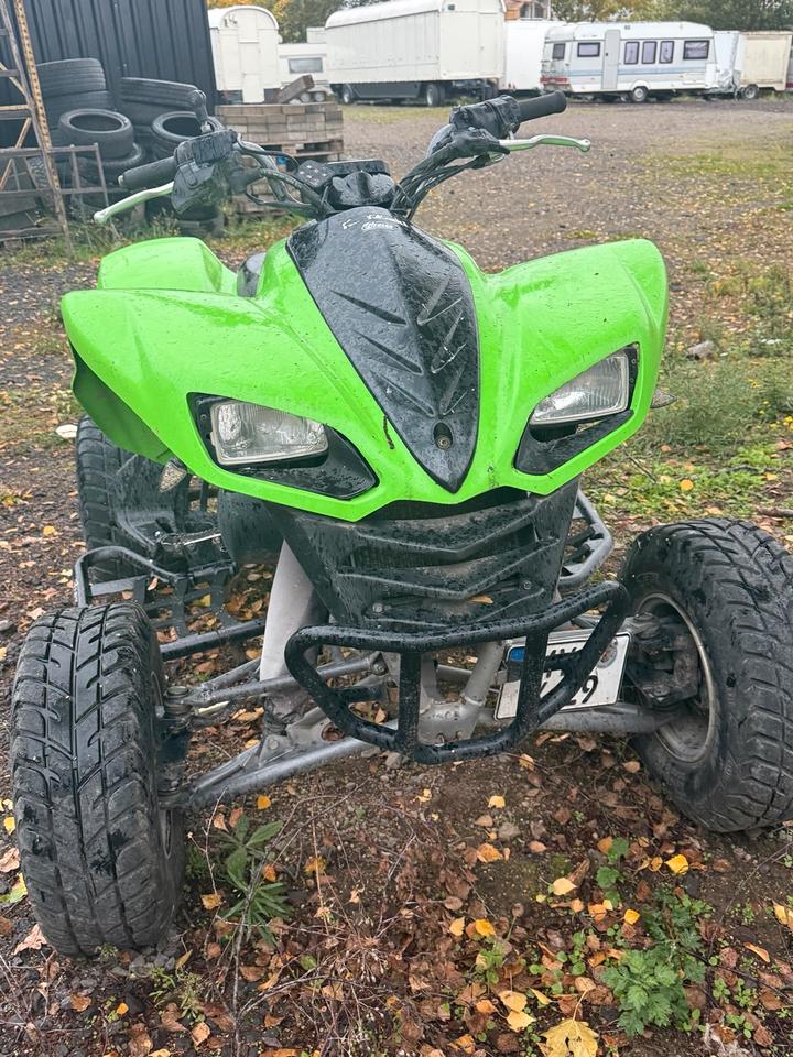 Kawasaki Kfx 700 mit LOF- Zulassung / fahrbereit 2009 — салон
