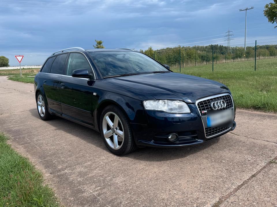 Audi A4 2007 — rear view