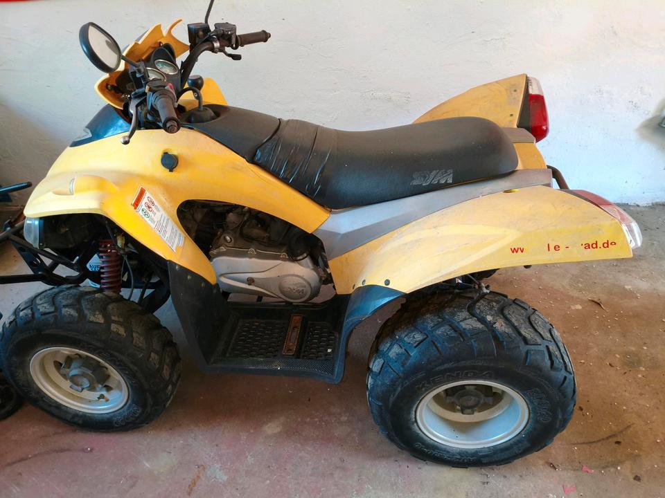 Weitere Motorräder Sanyang Quad UA18A- Baujahr - Motorschaden-Papiere vorhanden, 2005